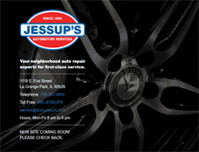 Tablet Screenshot of jessupsauto.com